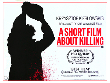 A Short Film About Killing - original movie quad poster