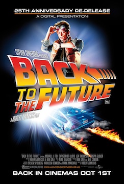 Back To The Future - 25th anniversary original one-sheet movie poster