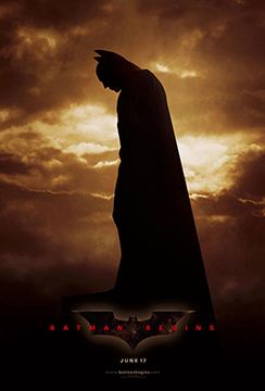 Batman Begins - original one-sheet movie poster