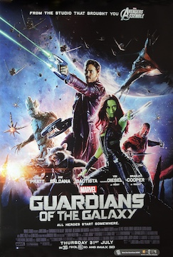 Guardians Of The Galaxy - original movie one-sheet poster