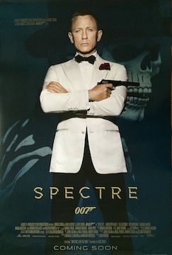 James Bond Spectre - original movie one-sheet poster