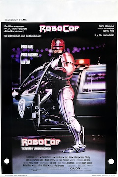 Robocop - original Belgian advance movie poster