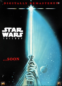 star wars trilogy - original remastered video movie poster