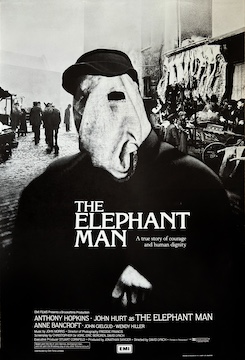 The Elephant Man - original British movie one-sheet poster