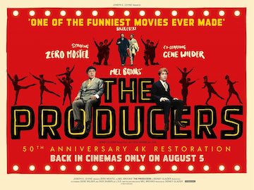 The Producers - original 50th anniversary movie quad poster