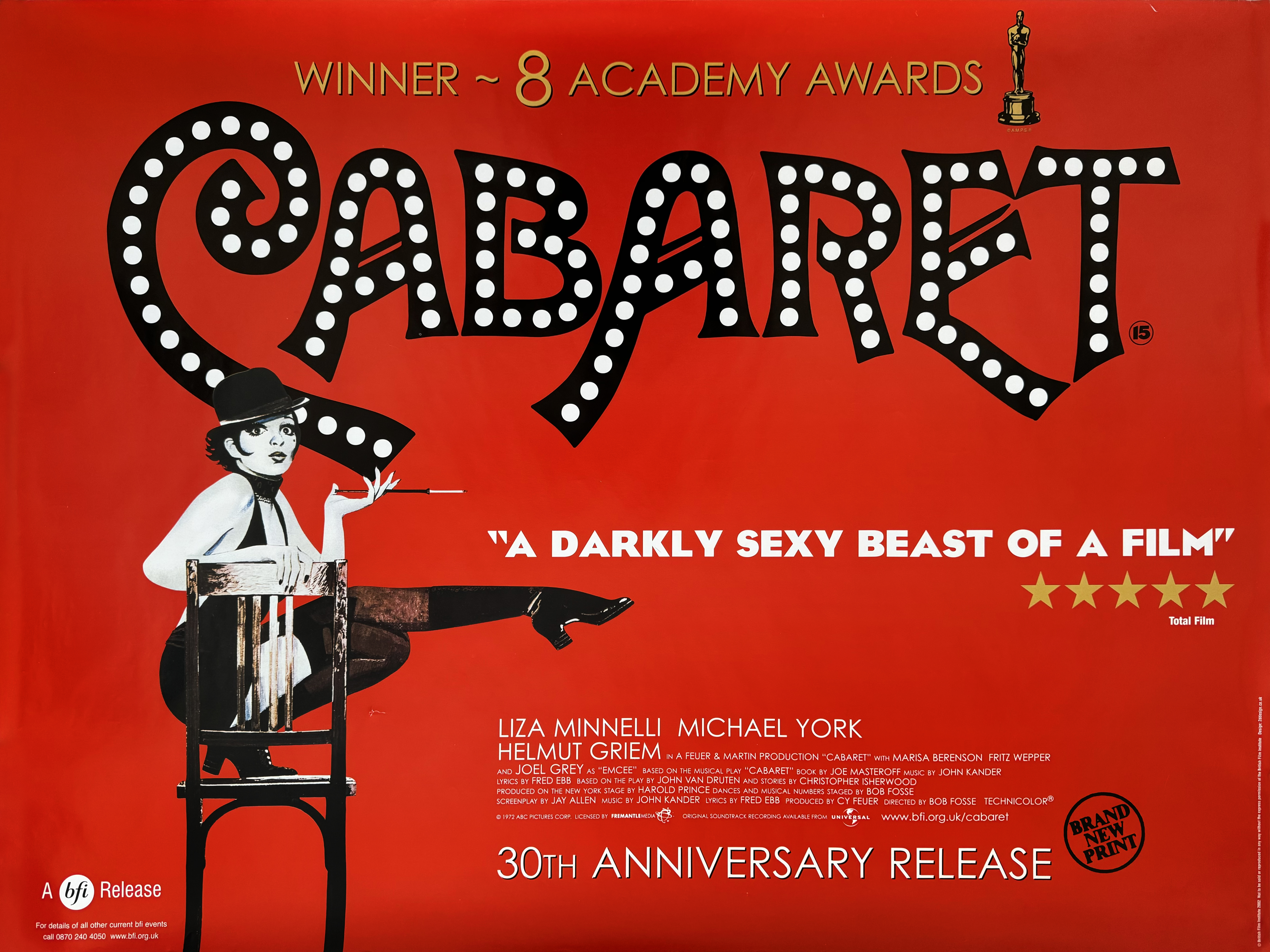 CABARET quad poster