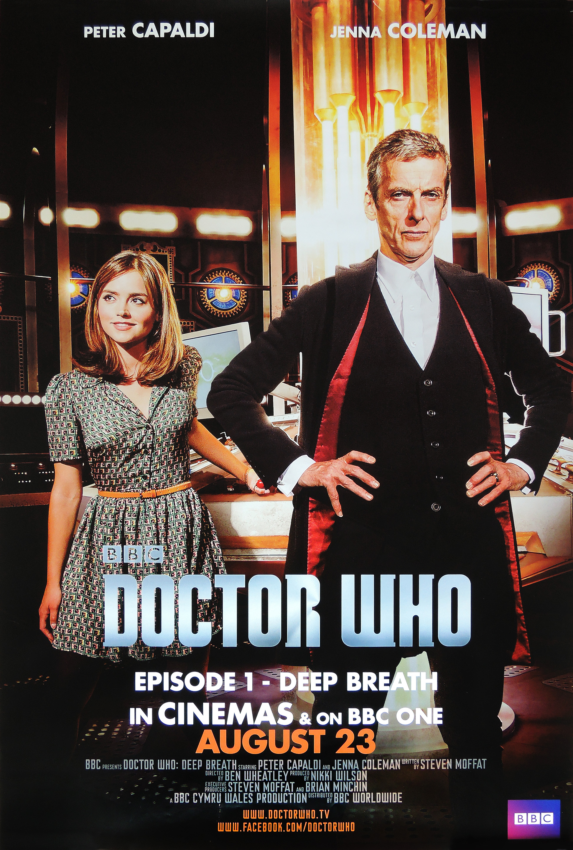 Doctor Who - Deep Breath international one-sheet movie poster