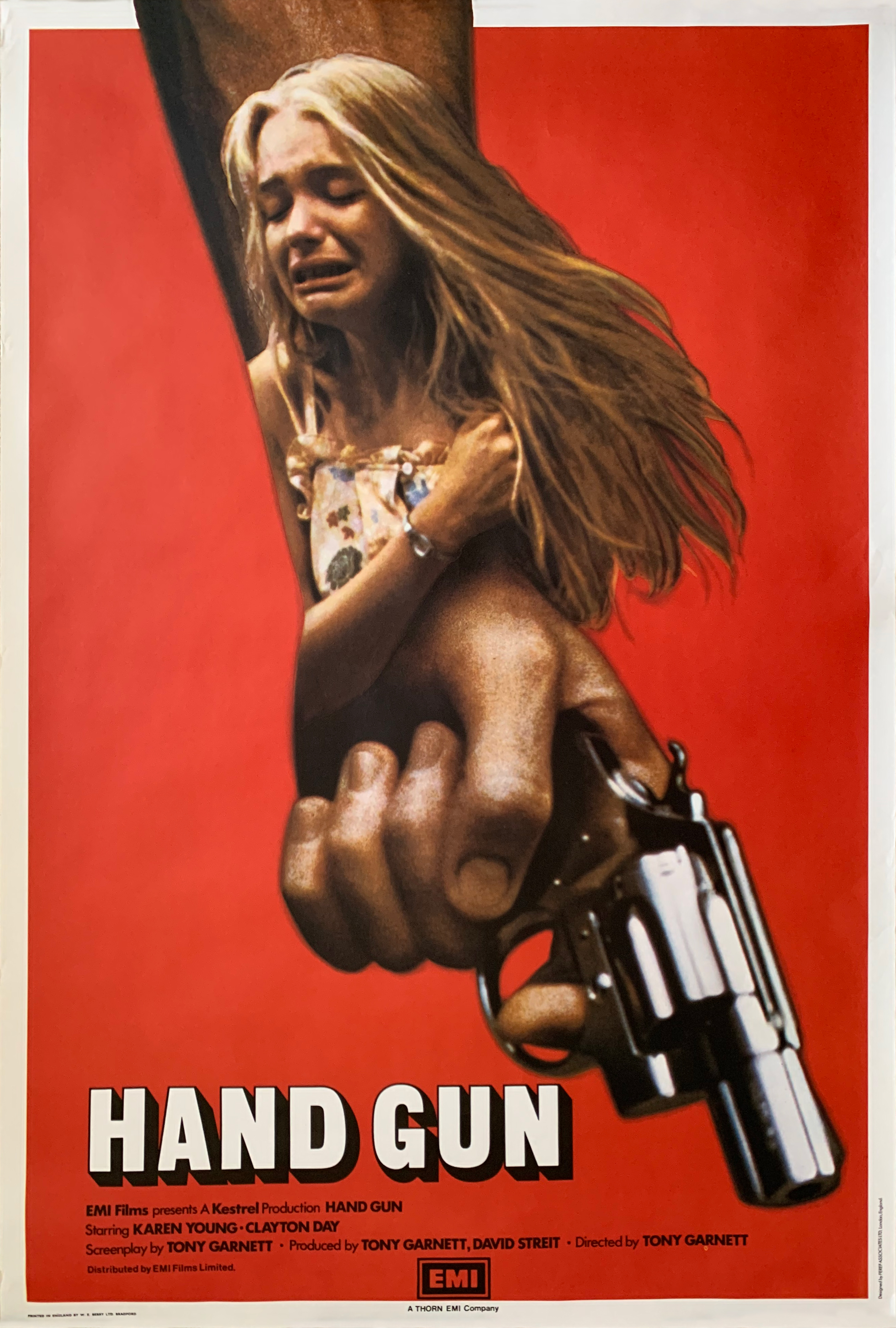 Hand Gun one sheet poster