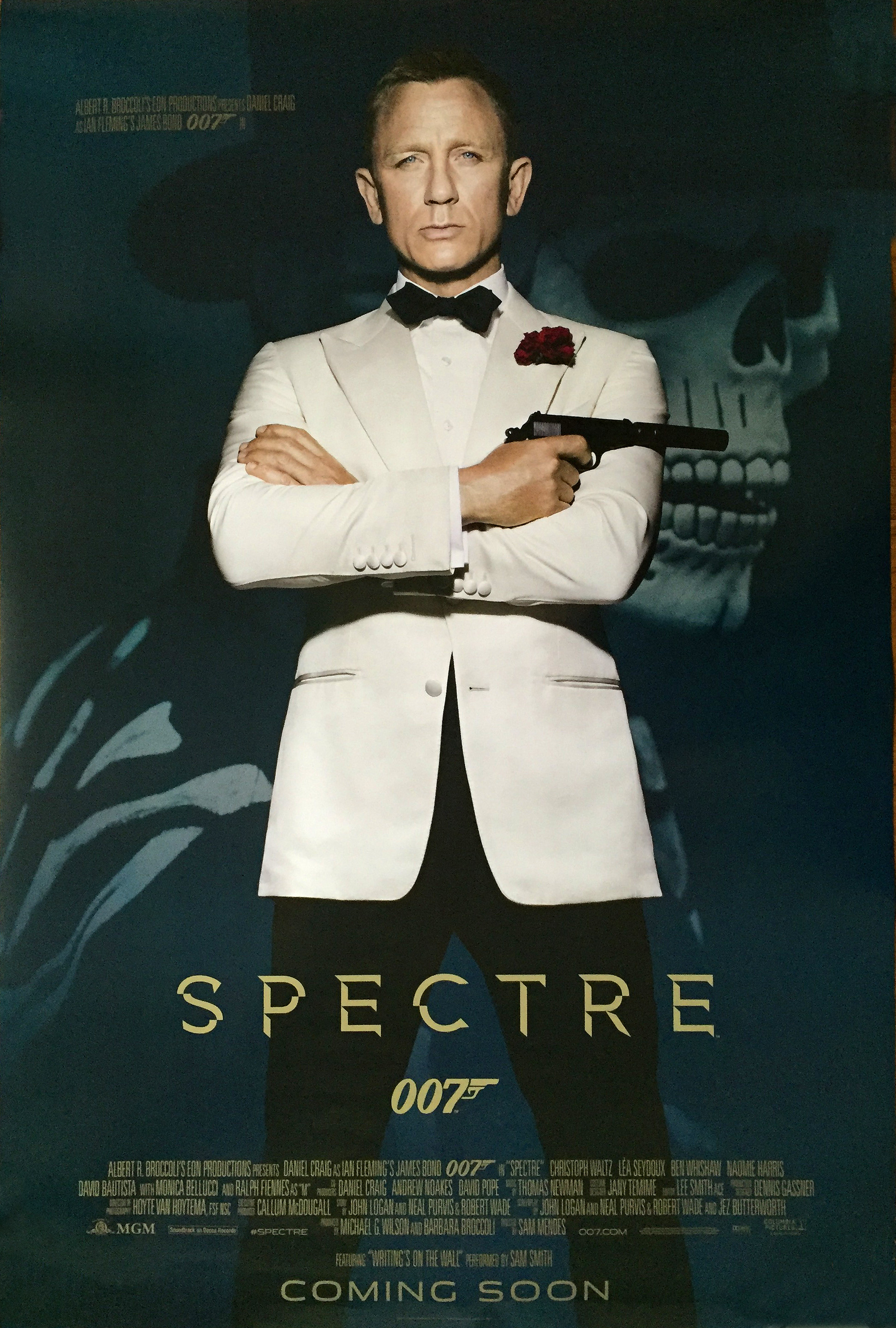 James Bond - Sceptre movie one-sheet poster