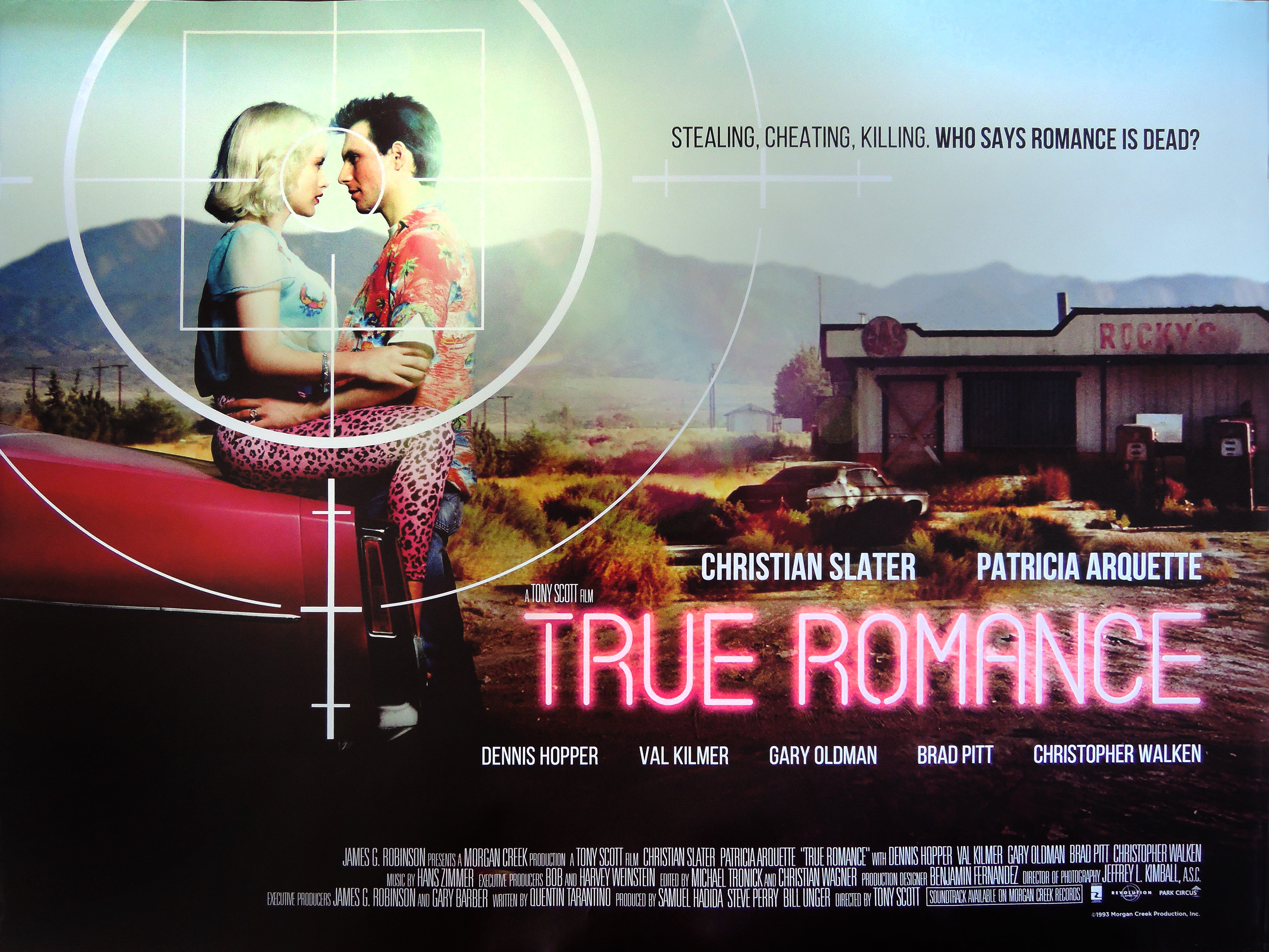 True Romance Park Circus 2021 rerelease movie quad poster